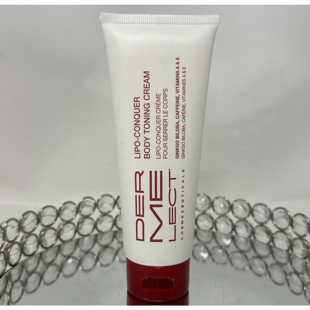 DERMELECT Lipo Conquer Body Toning Cream 4 OZ 120mL~Sealed~No Box